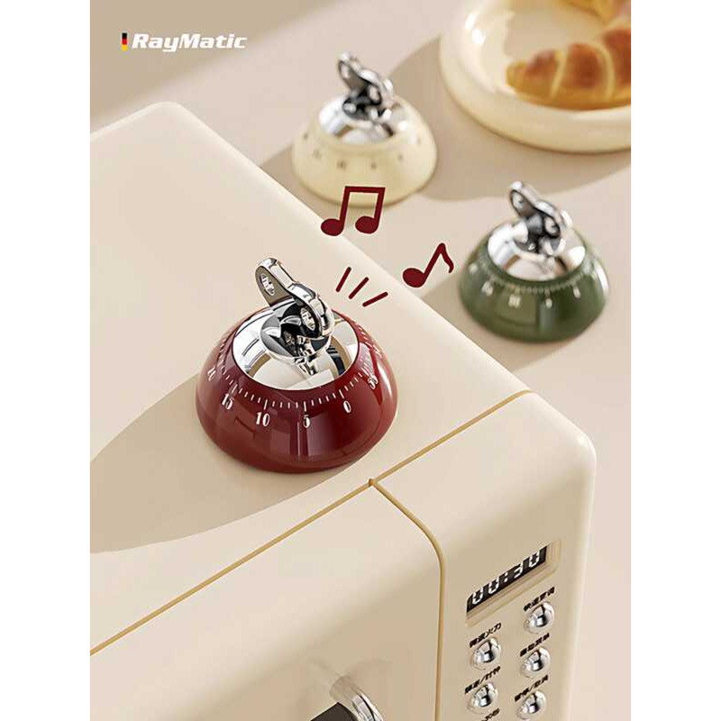 Kitchen Reminder Mechanical Magnetic Cooking Alarm Clock Timer Loud ...