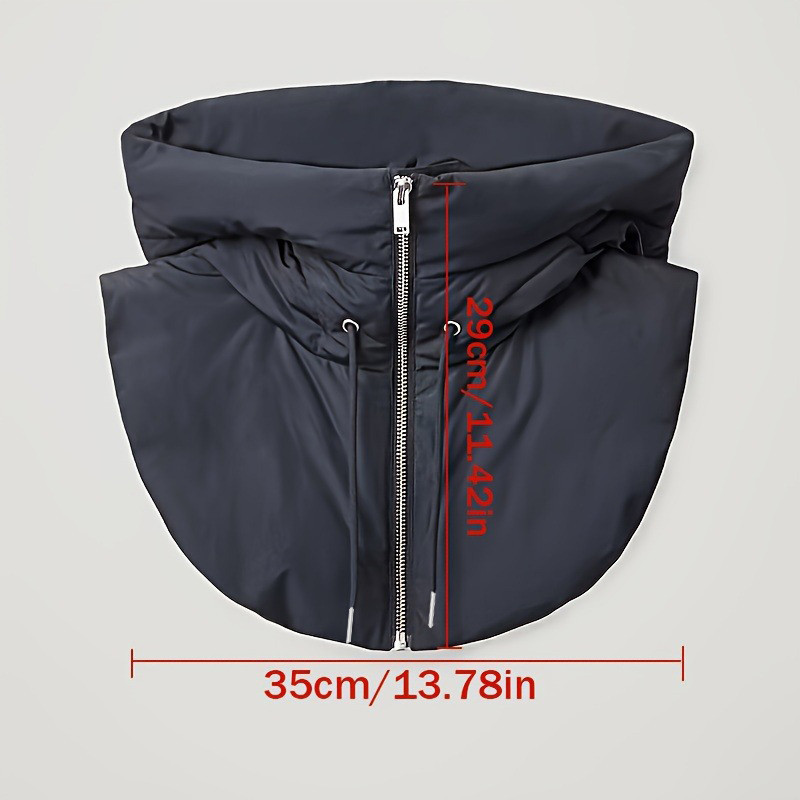 PH NEW Shawl Winter One-piece Hat With Thick Winter Insulation, Down ...