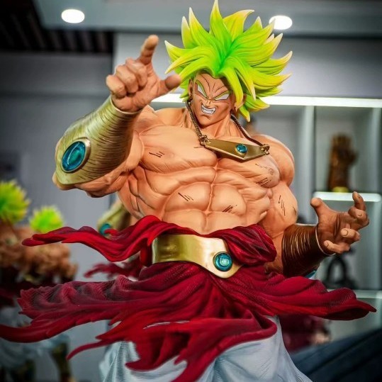 Yunqi Broly Super Saiyan Dragon Ball Limited GK Model Hand Statue ...