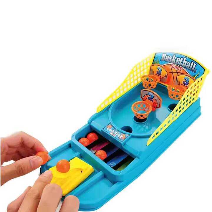 Educational Indoor Tabletop Family Mini Cartoon Desktop Pinball Machine ...