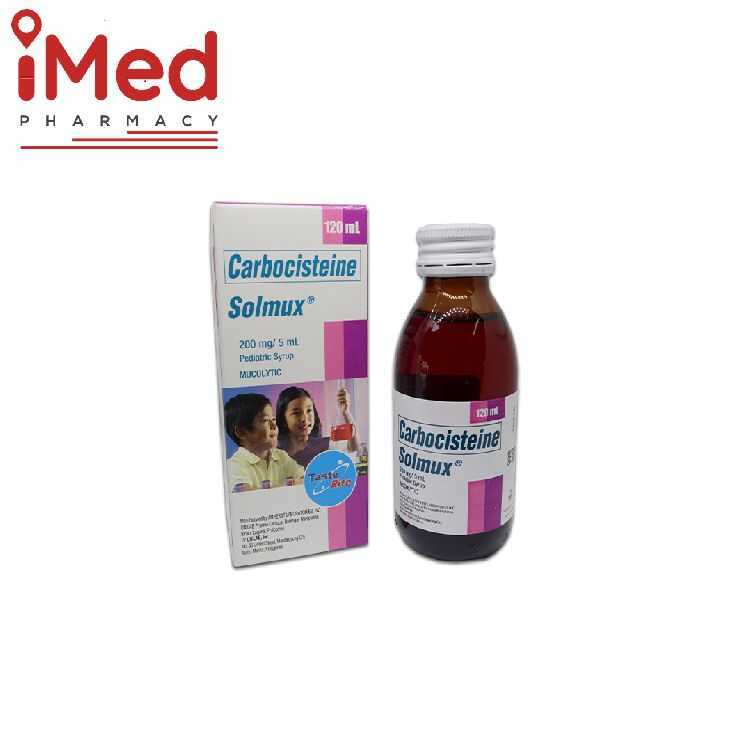 SOLMUX 200Mg/5Ml SYRUP 120Ml 1A5 7Cc F75 | Shopee Philippines