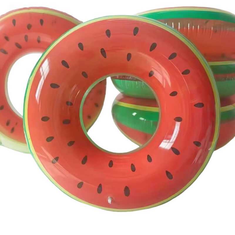 Hot Sale Portable PVC Watermelon Float Inflatable Swimming Ring for ...