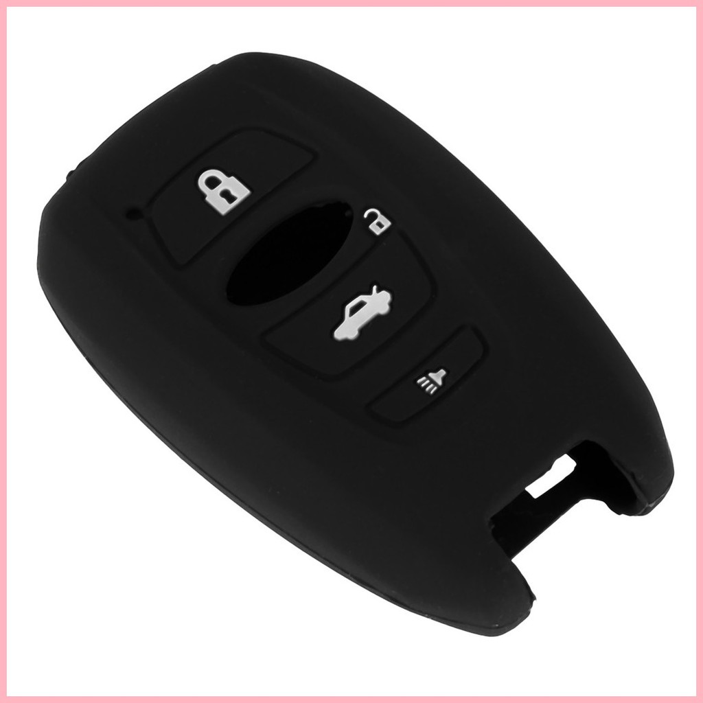 유Silicone 4 Buttons Car Remote Key Fob Cover Case Fit for Subaru Ascent ...