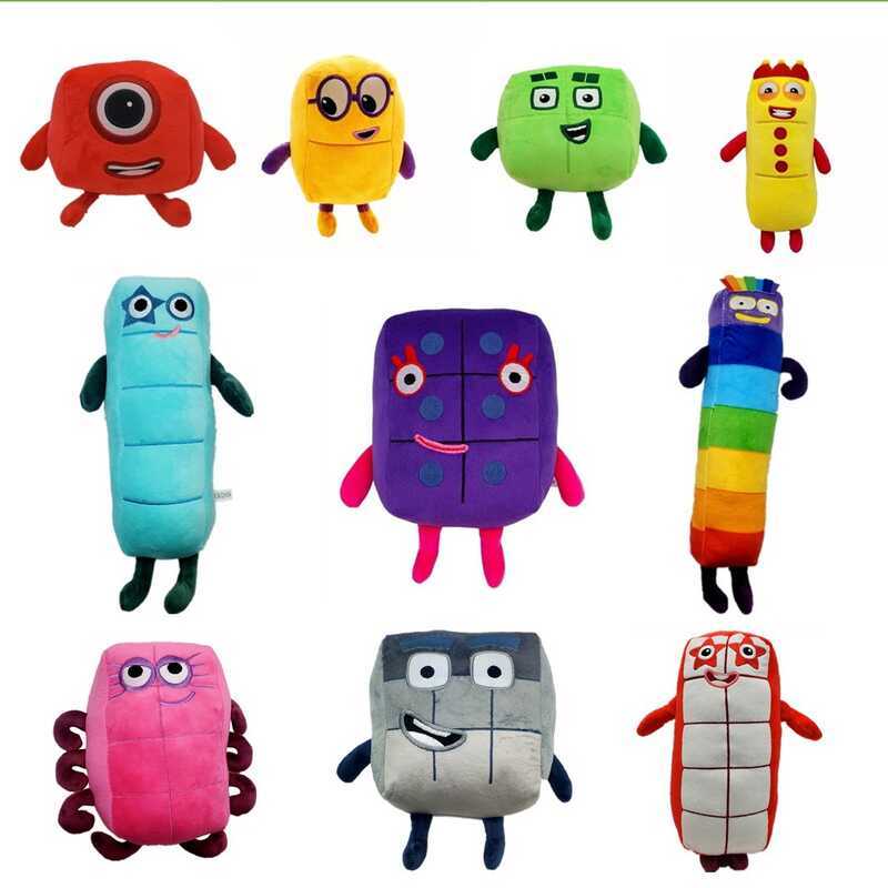 Digital Cross-Border Numberblocks Building Blocks Doll Doll Children's ...