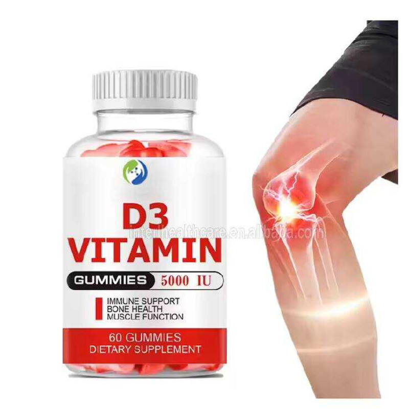 Ausreson OEM Vitamins VD3 Gummies 1000 IU Supplement 500mg Calcium 7 ...