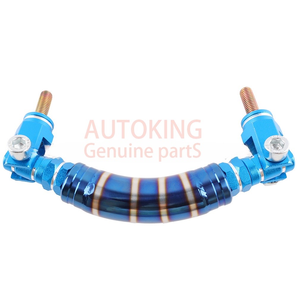 Titanium Car Roof Handle Bar Grid 1PC Universal Auto Handrail Bracket ...