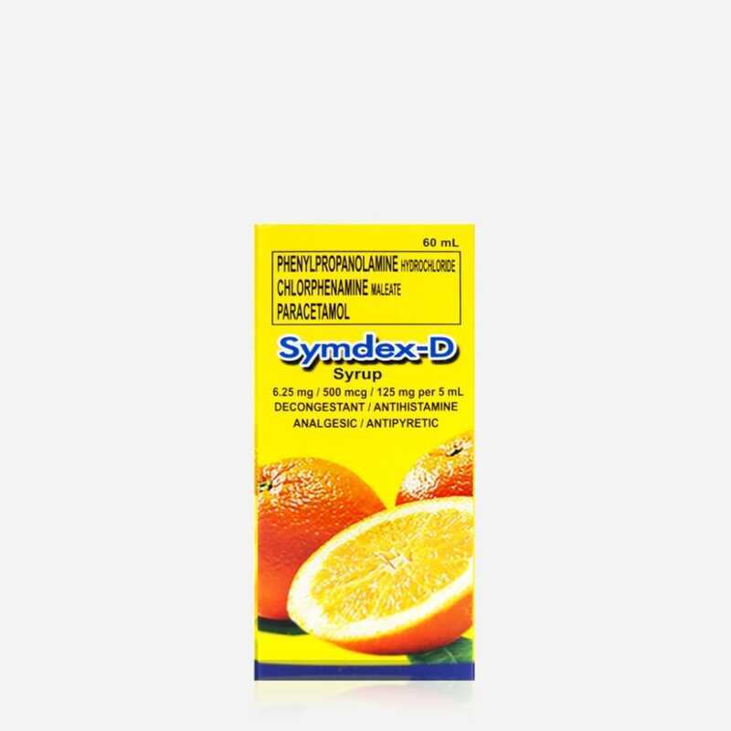 029 Symdex - D 6.25 Mg / 500 Mcg 125 60 Ml Syrup 27C | Shopee Philippines