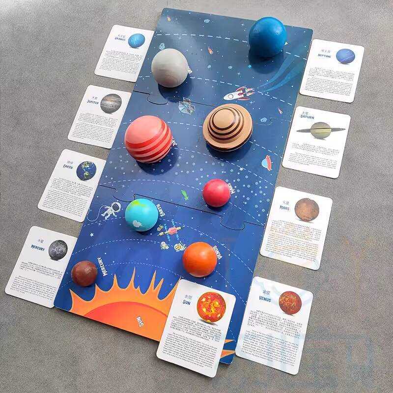 Eight Planets Solar System Planet Model Kindergarten Small and Middle ...