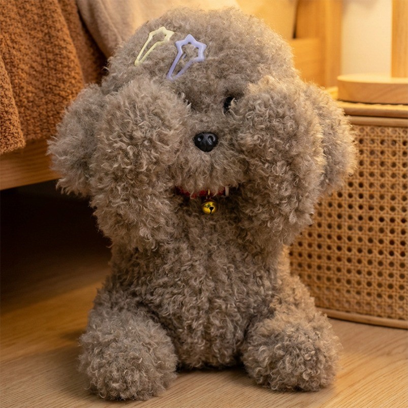 30/35/40cm Stuffed Toy Sit Poodle Dog Puppy Cuddly Toys Plush Toy Doll ...