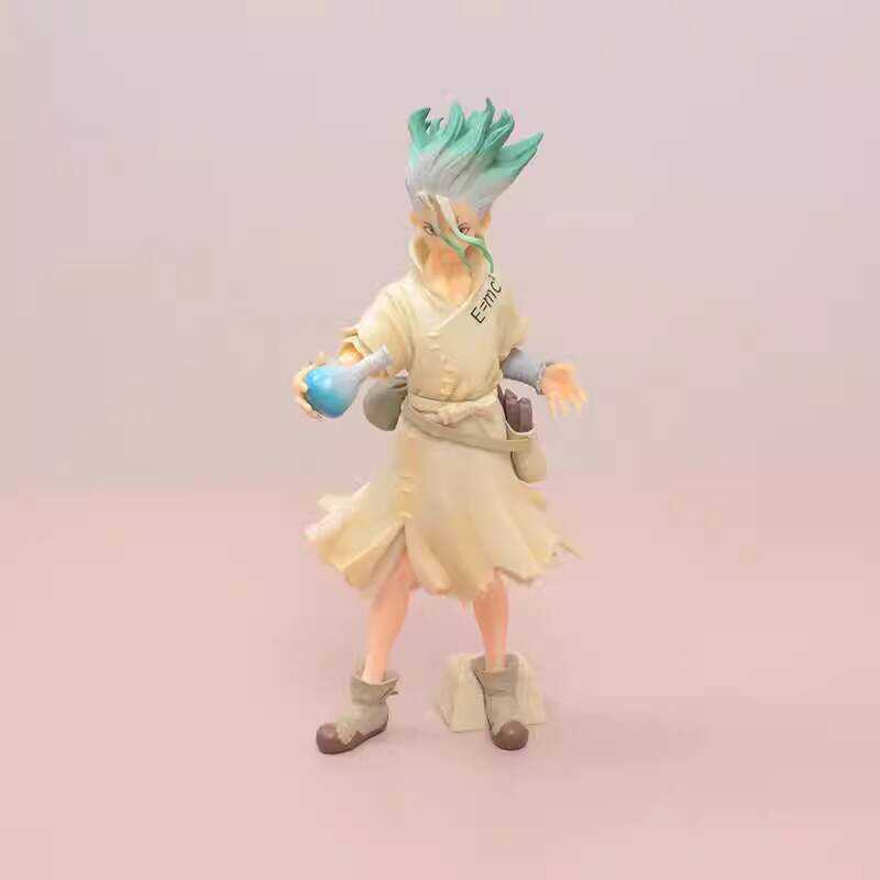 Zhongkaihua – Figurine Senkuu Ishigami PVC 20 Cm – Collection Anime Dr. Stone – Déco Bureau Ou Chambre