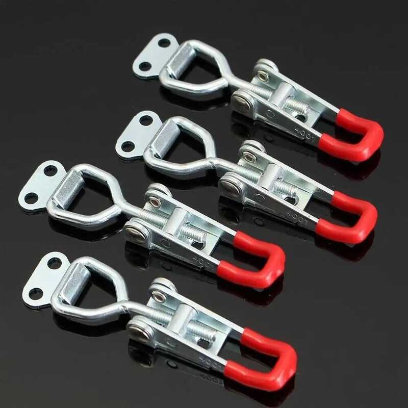 Quick Catch Toggle Latch Clamp Steel Adjustable Hasp Lock For Home ...