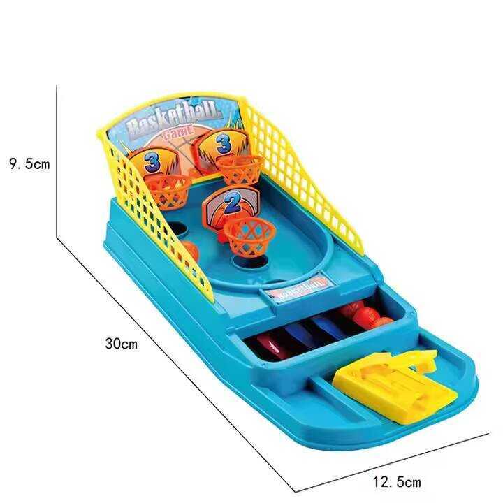 Educational Indoor Tabletop Family Mini Cartoon Desktop Pinball Machine ...