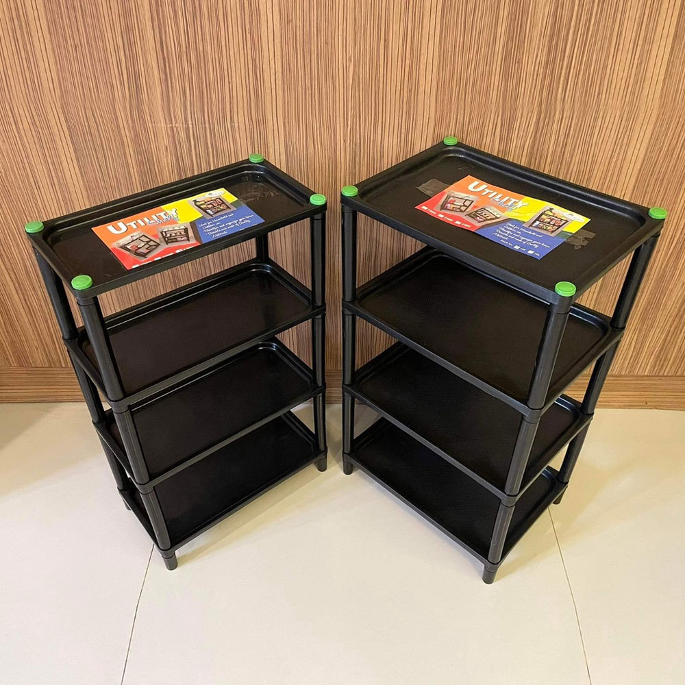 Hodeso Quality Utility Shelf Double 2, 3, 4 Layer Storage Organizer ...