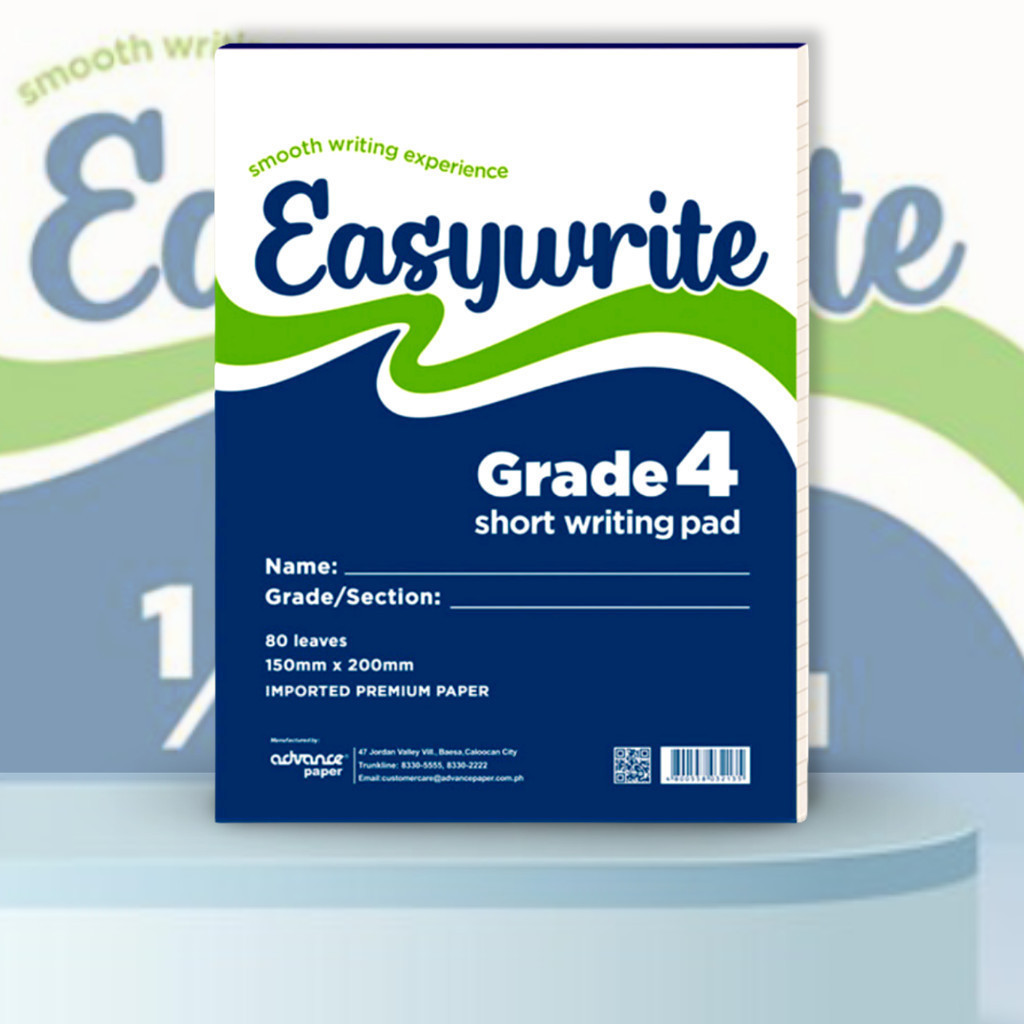 ERC 6in1 Bundle Easywrite | Paper Writing Pad 80 Leaves | Grade 1-6 to ...