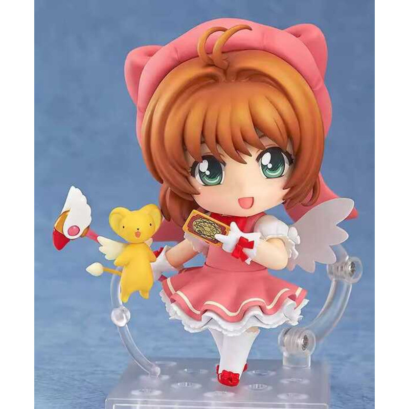Chibi Version Beautiful Magical Girl Transformable Sakura Action Figure ...