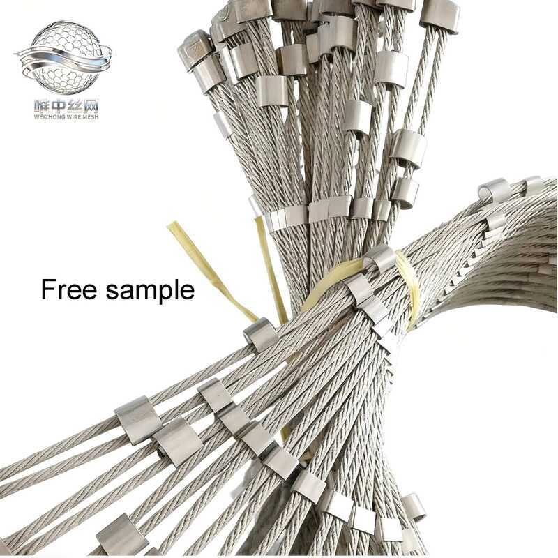 High Quality Stainless Steel Wire Rope Mesh-Outdoor Driveway Bird Fence ...