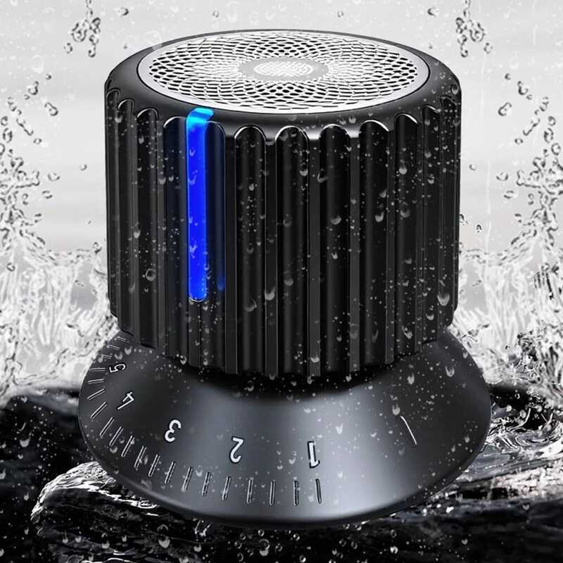 Magnetic Knob Bluetooth Speakers Waterproof TWS Wireless Mini Speaker3d ...