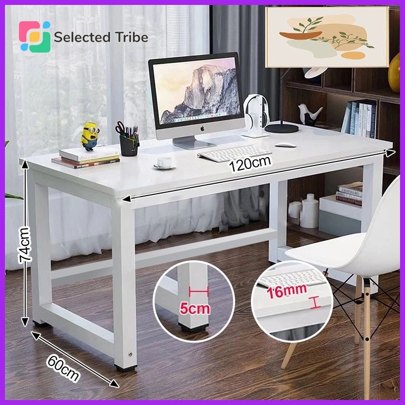 Desk Wooden Student Study Table Dining Desk office desk computer desk ...