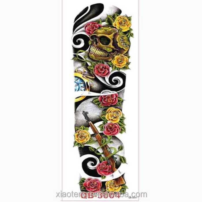 Fancy Cool Fashion Arm Waterproof Tattoo Sticker | Shopee Philippines
