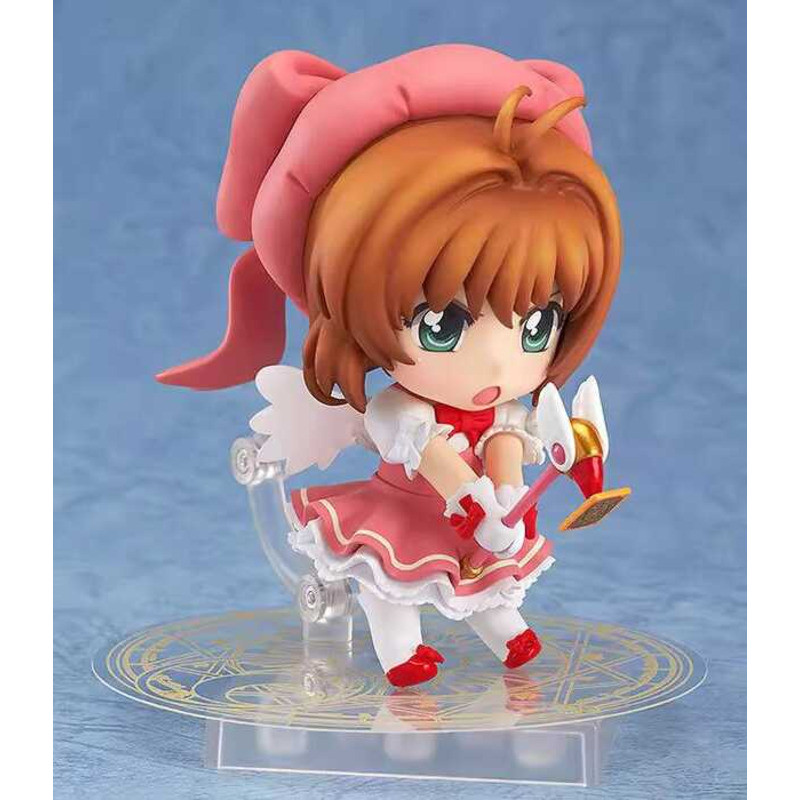 Chibi Version Beautiful Magical Girl Transformable Sakura Action Figure ...