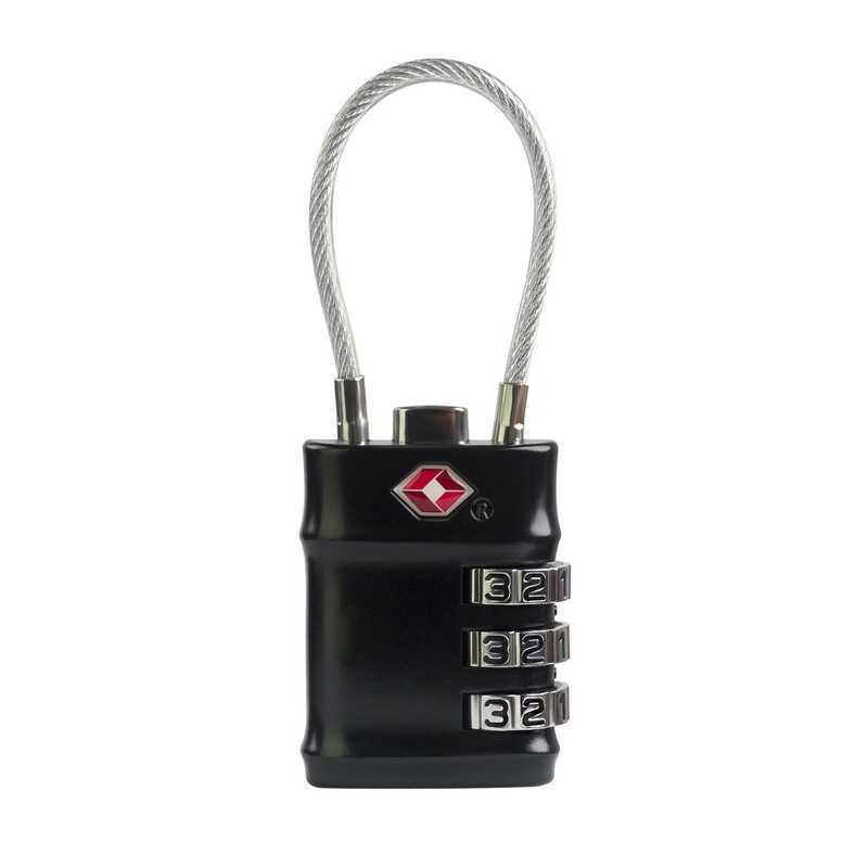 TSA Customs Travel Luggage Zipper Lock 3-Digit Password Metal ...