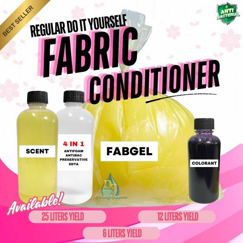 DIY FABRIC CONDITIONER KIT 25 LITERS YIELD 12L 8L With INSTRUCTION ...