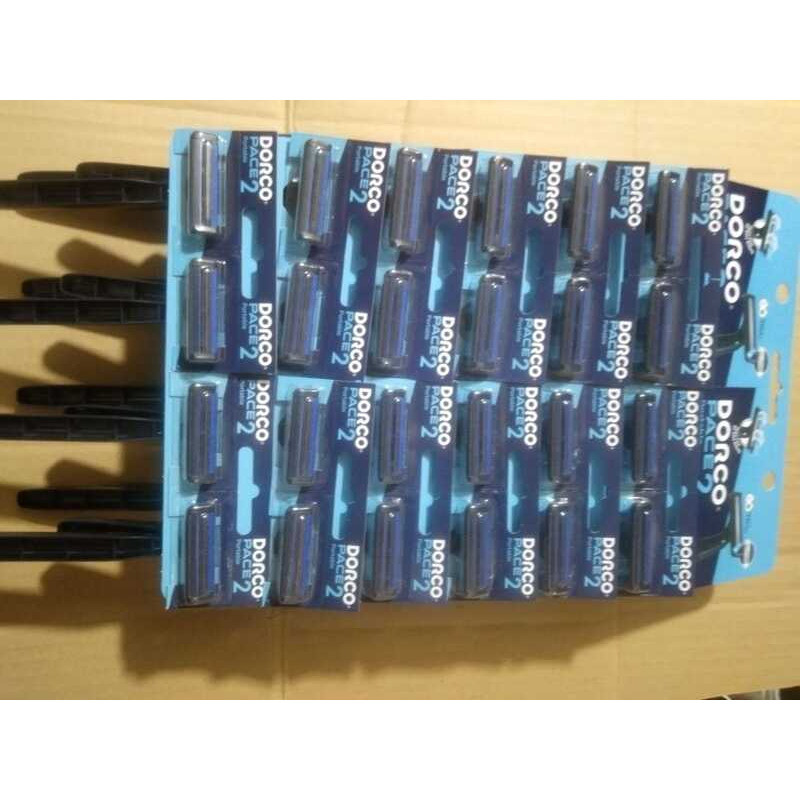 PAD PCS DORCO RAZOR TWIN BLADE DISPOSABLE RAZORS Ff | Shopee Philippines