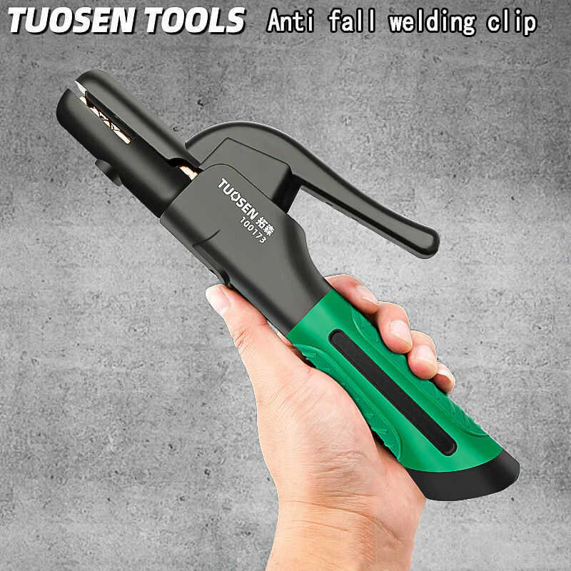 Welding Electrode Holder A Heavy Duty Jaw Holding Plier Clamp Stick ...