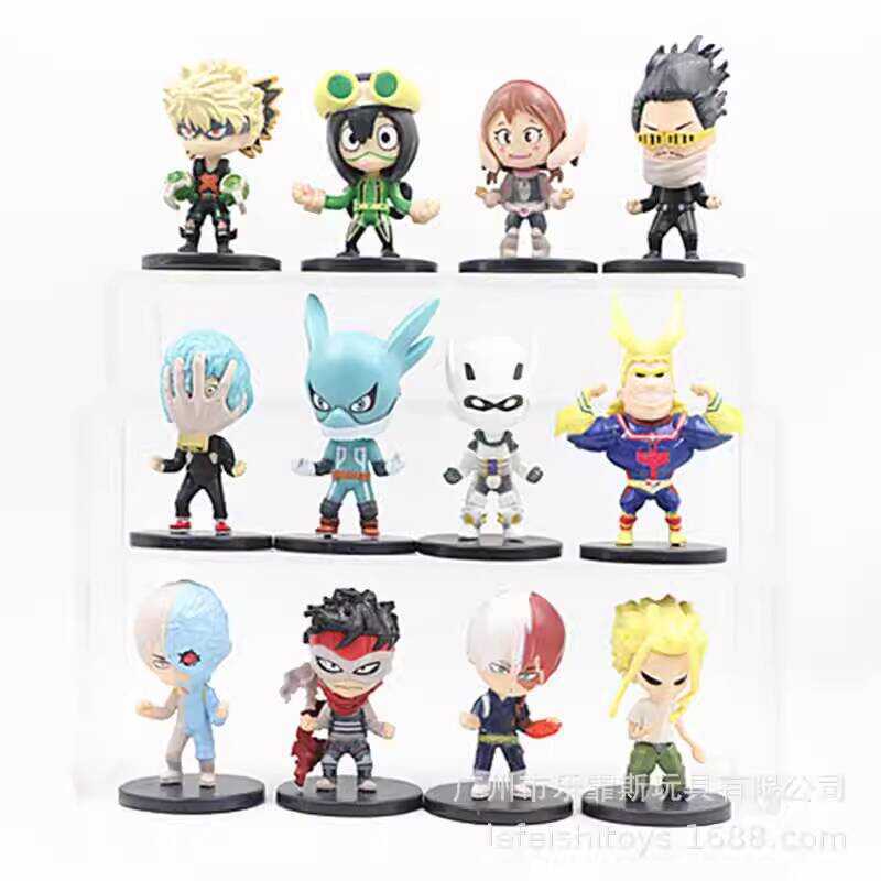 12 My Hero Academia Figures Green Valley Bakugou Katsuki Todoroki Shoto ...