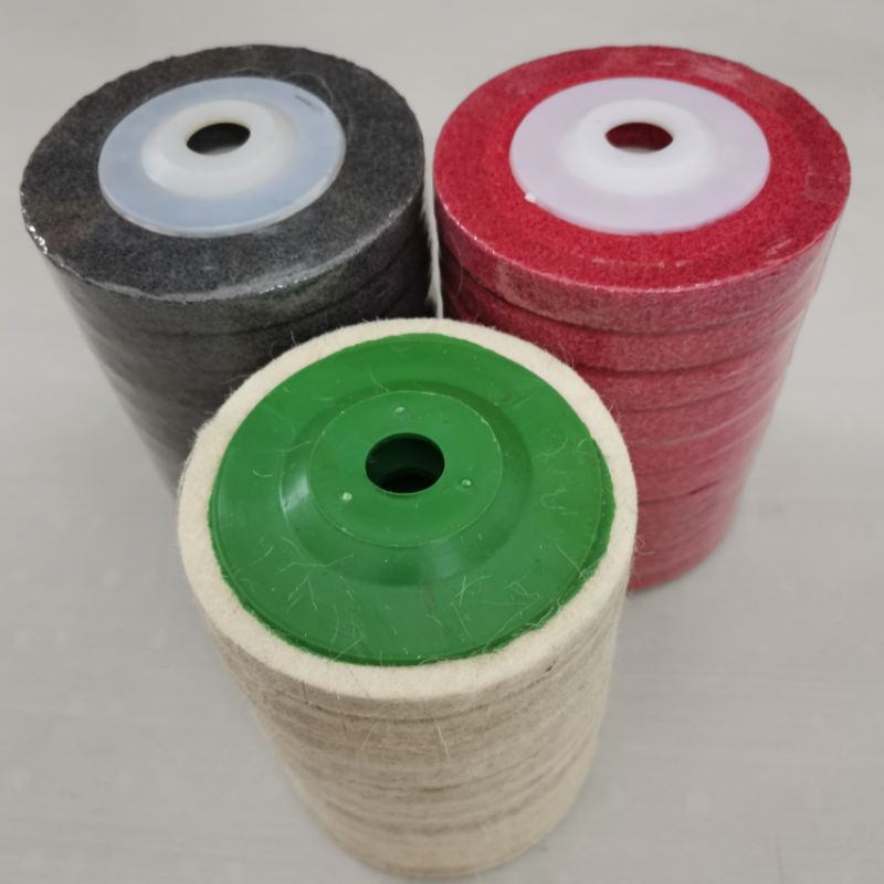Buffing disc P25/pc (BLACK, RED, WHITE) 10 pcs (1 set) Good Quality ...