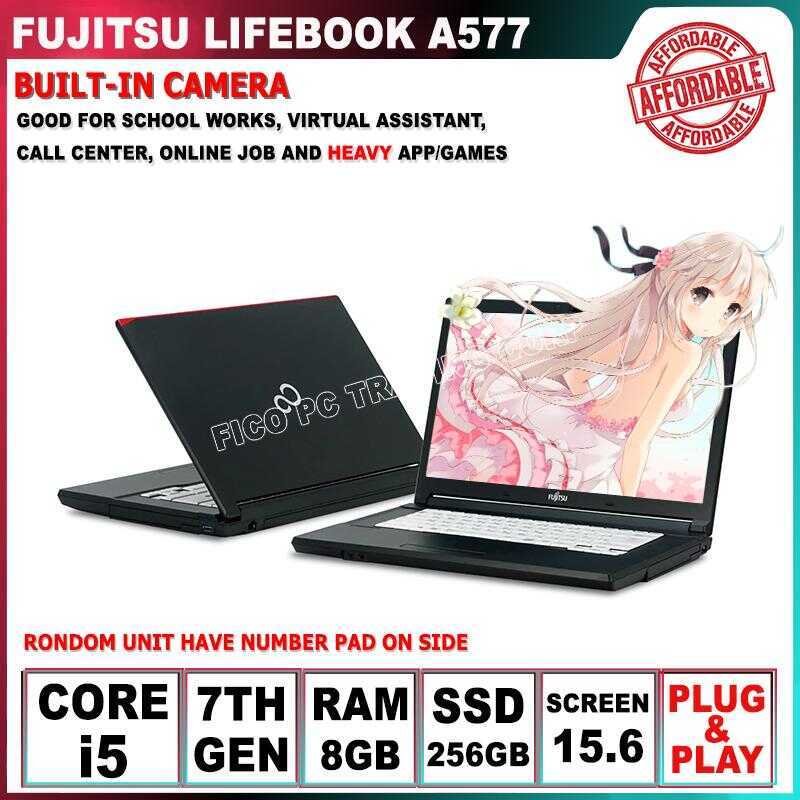 A8eb Fujitsu Lifebook A577 15.6