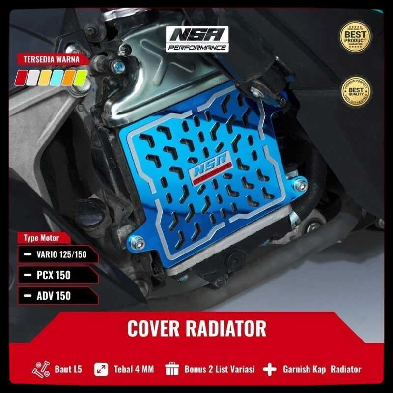 D6 Nsa Radiator COVER TWO TONE VARIO PCX NMAX AEROX ADV LEXI STYLO ...
