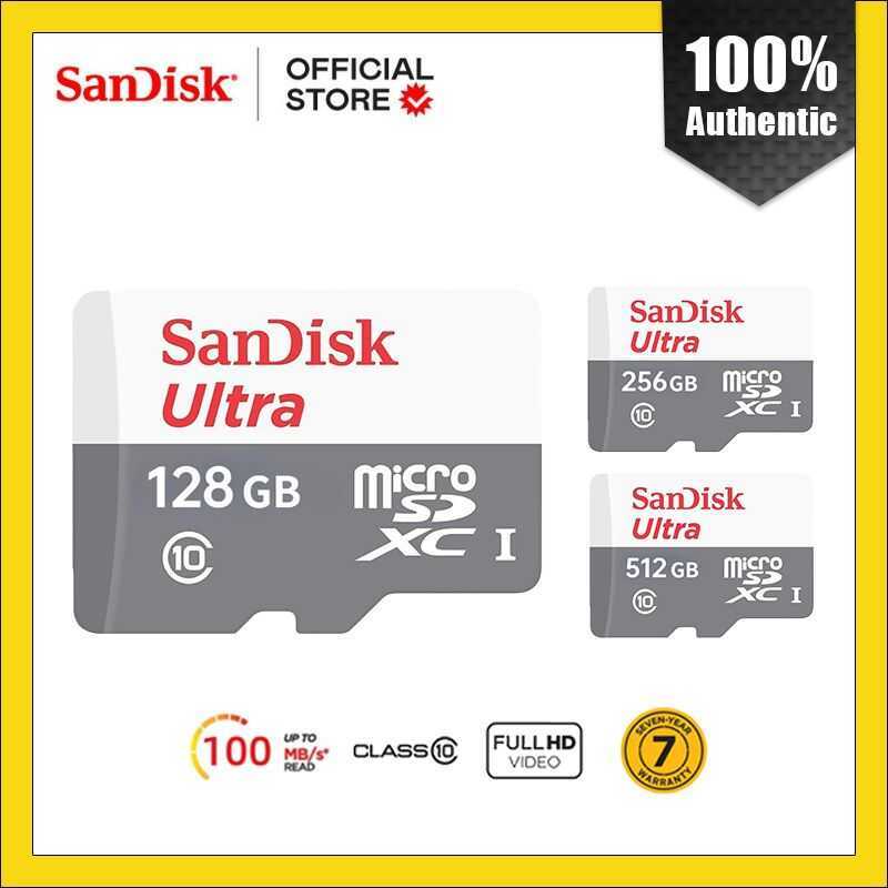 disk Ultra Microsd Uhs-I Card 128Gb/256Gb/512Gb/1Tb Memory With 7 Years ...