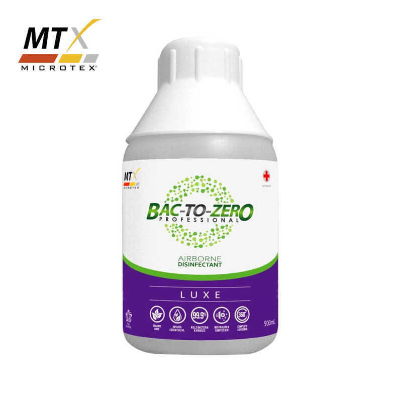 MTX Microtex Sanitizing Odour Eliminator Bac To Zero Solutions Ml ...