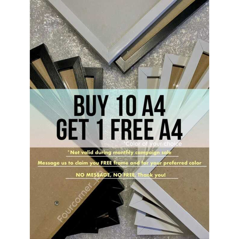 A4 Size Glass Wall Picture Frame Glass Panel 024 | Shopee Philippines