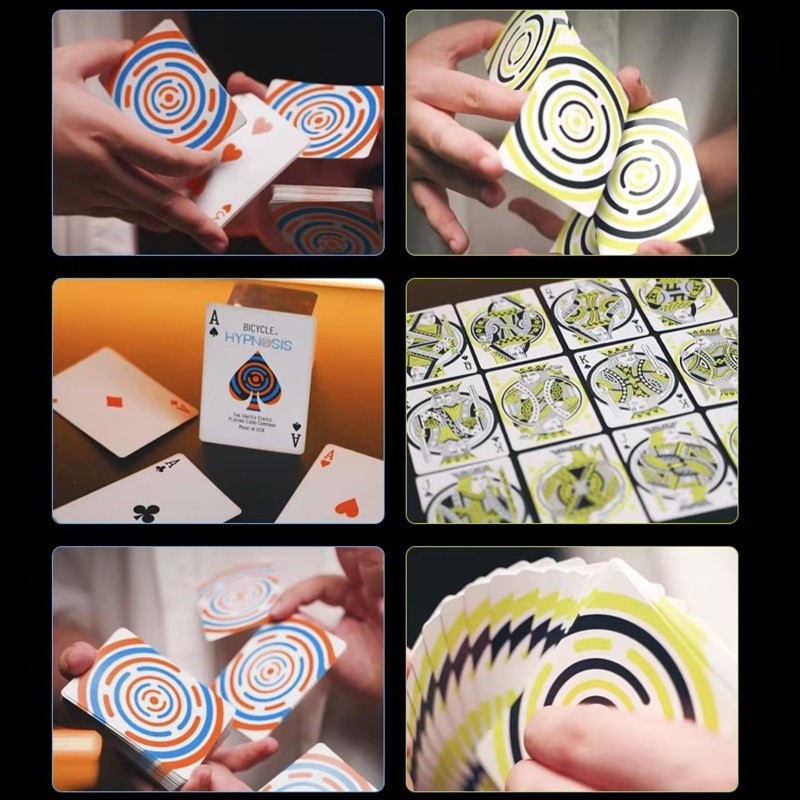 Bicycle Hypnosis v5 Playing Cards Deck USPCC Poker Collection Card ...