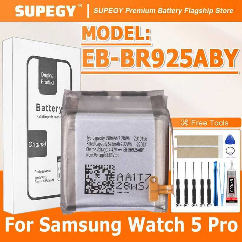 2026 3 5 Years SUPEGY 100% New 590Mah Eb-Br925aby Battery Sm-R920 Sm ...