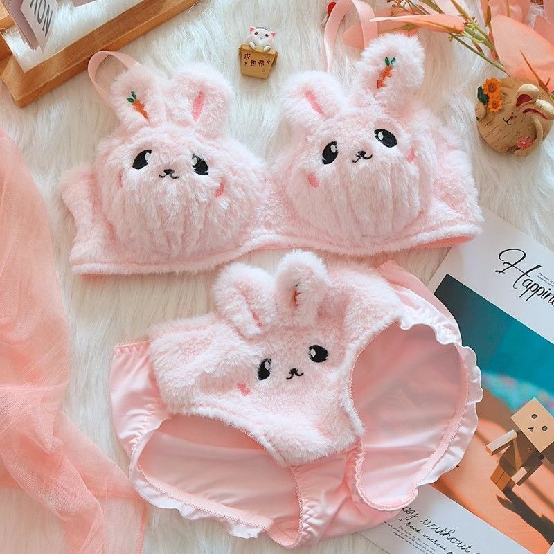 2025-new-style-girl-plush-underwear-rabbit-japanese-cute-wireless-push