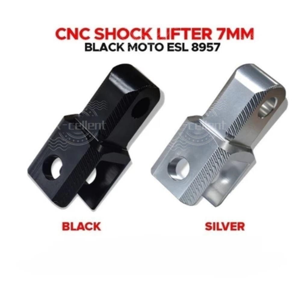 1PC CNC Alloy Shock Lifter 7mm For Nmax V2 Mio I 125 Xrm 125 Yss Click ...
