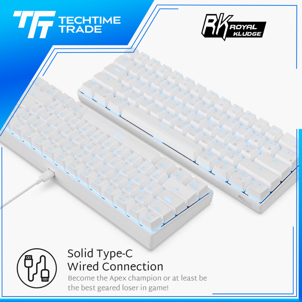 Royal Kludge RK71 | RK61 | RKG68 | RK100 Wireless Keyboard Hot ...