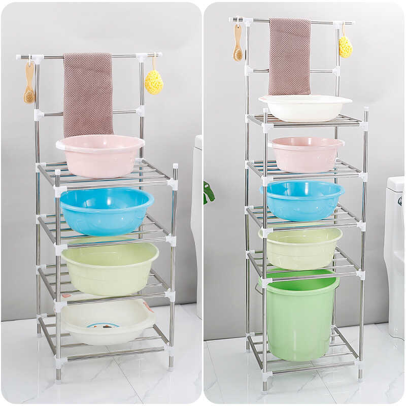 Washstand Rural Old-fashioned Stainless Steel Wash Basin Bathroom ...