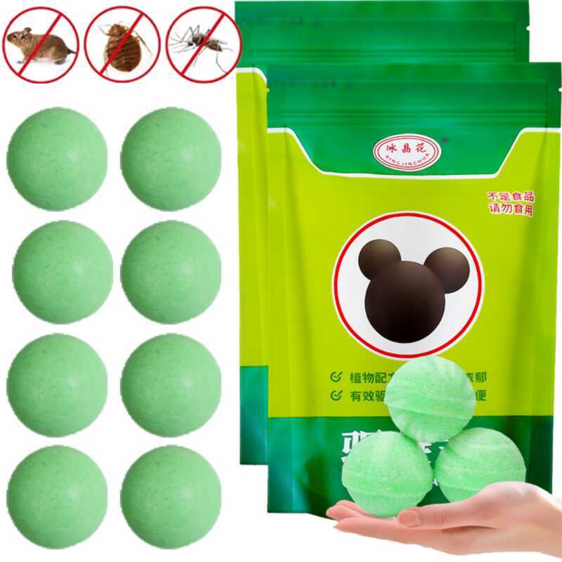 30Pcs Mice Repellent, Japan Non-Toxic Mothballs Rats, Powerful Outdoor ...