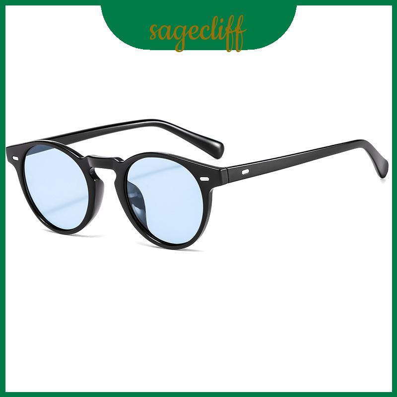 Classic Vintage Circular Sunglasses With Pc Frame For Summer Outings ...