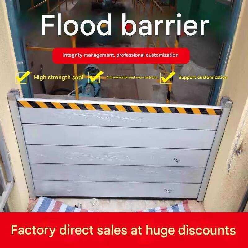 Aluminum Flood Prevention & Control Barrier with Lifesaving Function ...