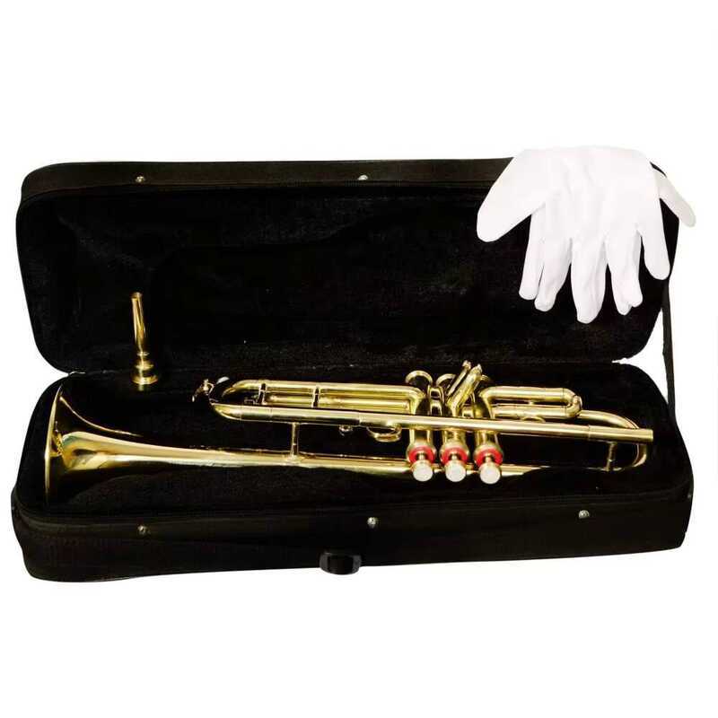 Brass Professional Standard B Flat Bb Trumpet U-shaped Elbow with Watch ...