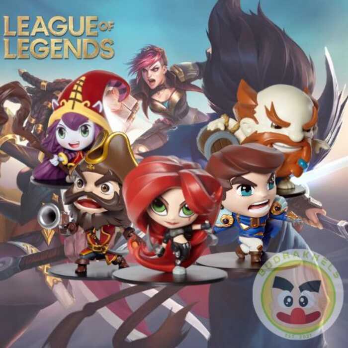 Anime-Inspired Awesomeness: League Of Legends Mini Chibi Fig Collection ...