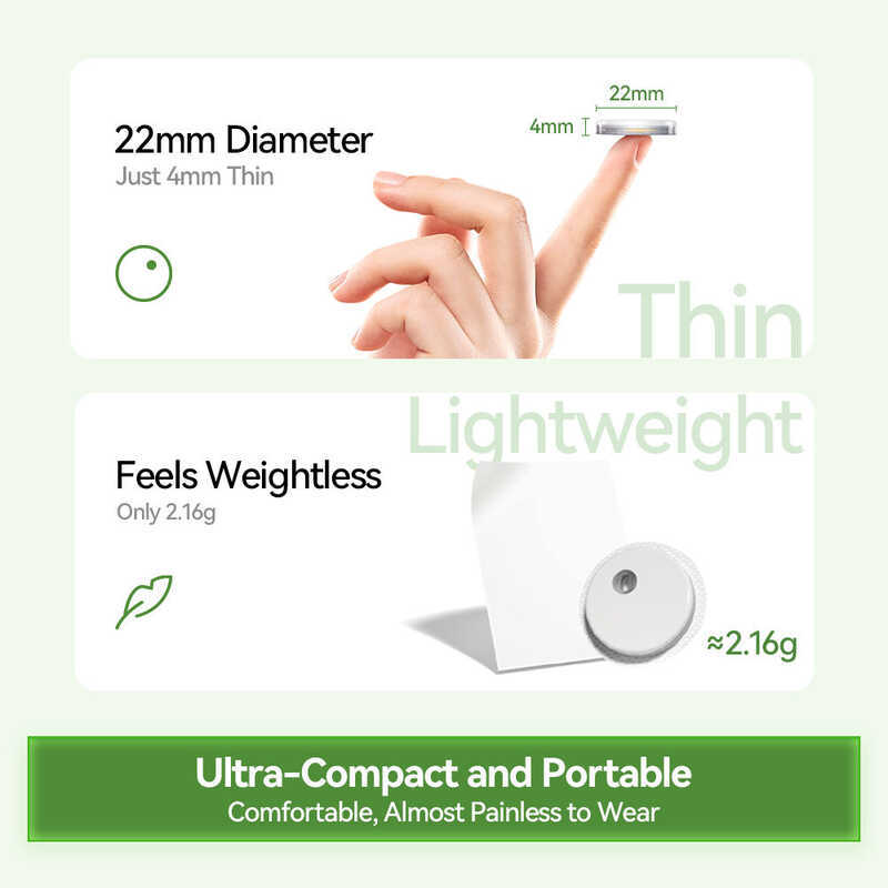Microtech Linx CGM Continuous Glucose Monitoring 24Hx15days Real Time ...