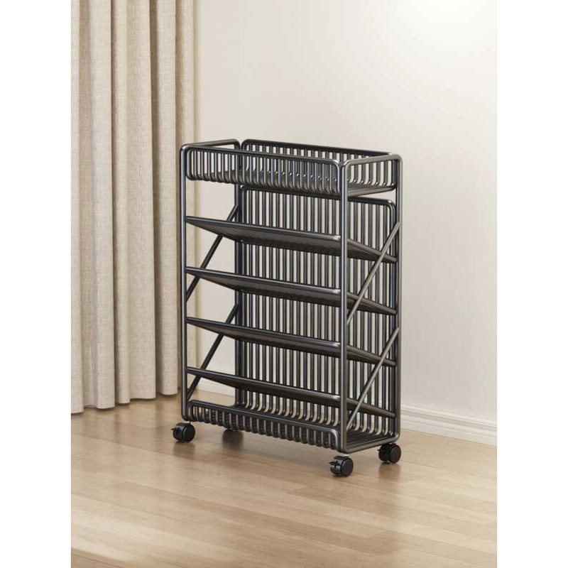 Movable with Wheels, Small Trolley, Classroom Desk Side Multi-layer ...
