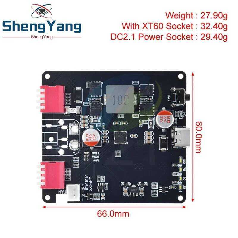 140W Pd3.1 Bidirectional Fast Charger Module 2S 3S 4S 5S 6S Lithium ...