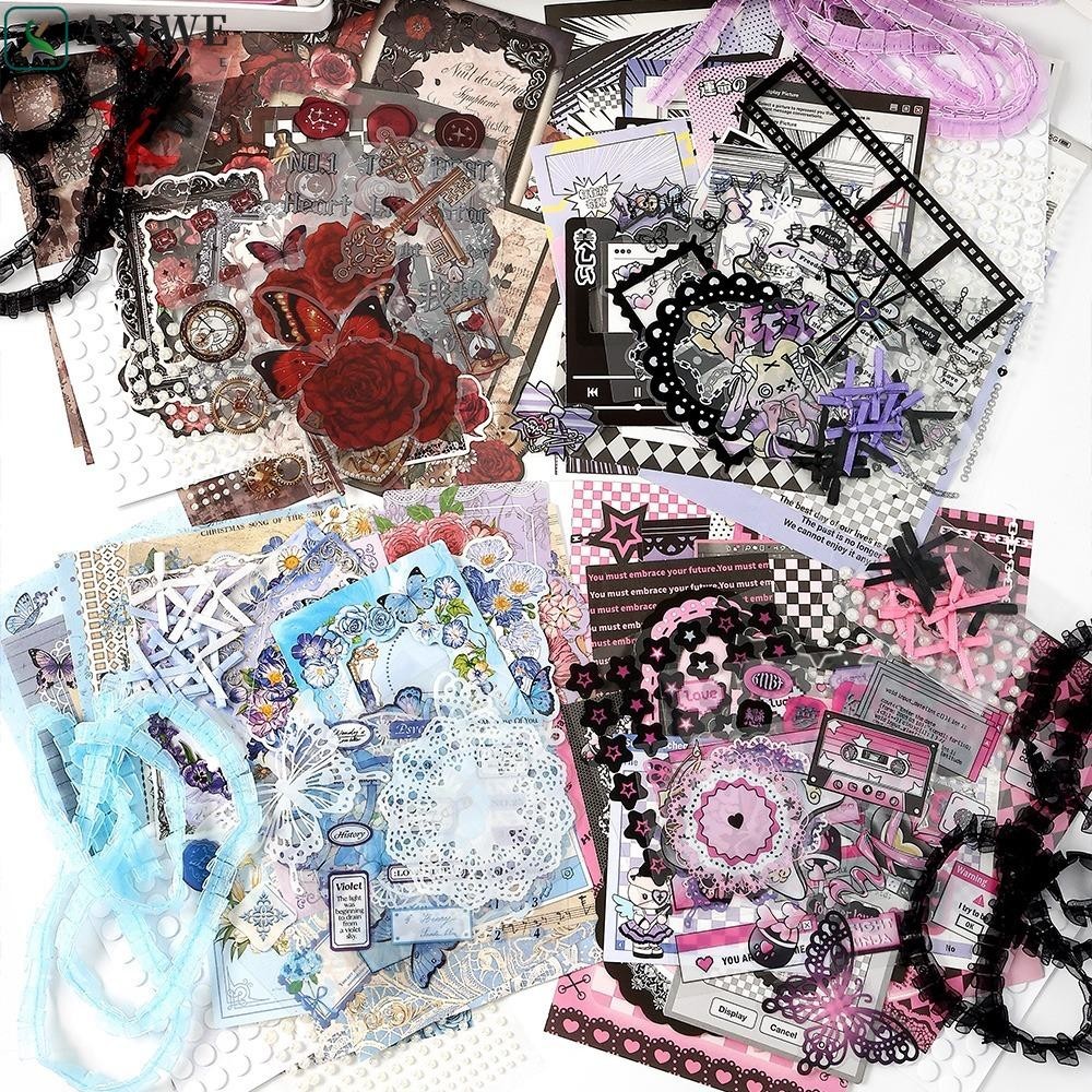 Big Collection Ita Bag Decoration Kit Material Stickers Paper Material ...